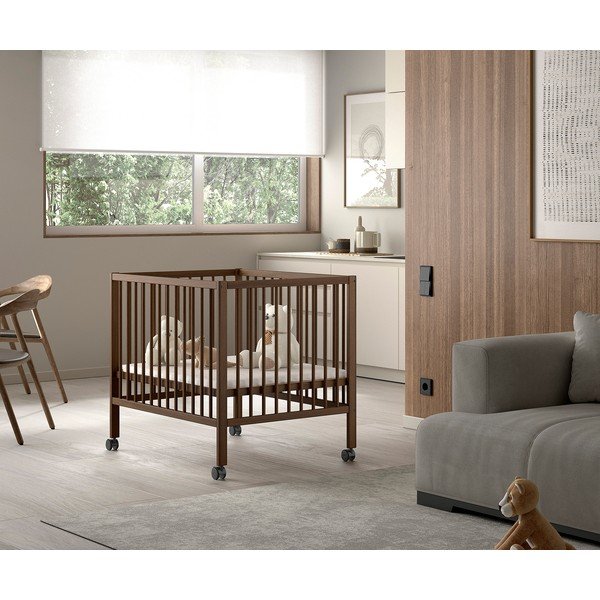 Pruun pöögipuidust mänguaedik 95x75 cm Dino - Vipack-image-1