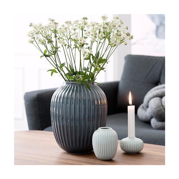 Mintsinine kivitehnika vaas Hammershoi, ⌀ 8,5 cm Hammershøi - Kähler Design-image-2