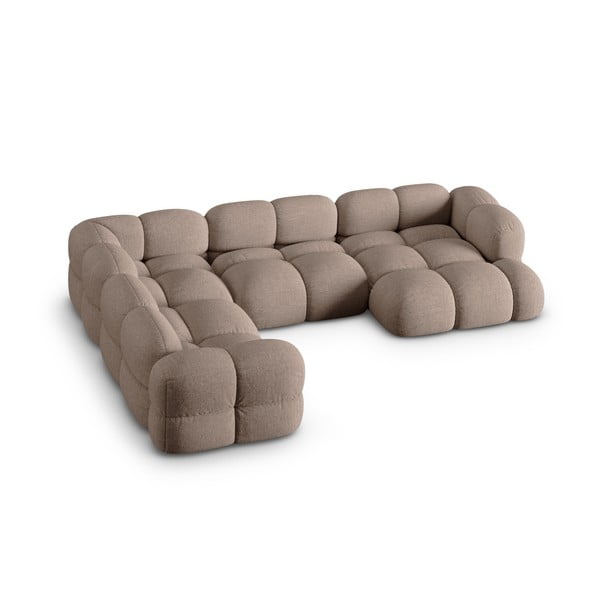  Pruun nurgadiivan (vasak nurk/U-kujuline) Loretto – Cosmopolitan Design