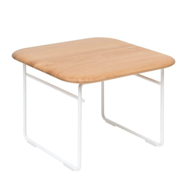 Bílý drátěný stolek Pastoe