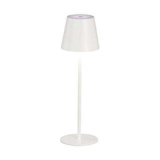 Valge LED lauavalgusti metallist varjuga (kõrgus 36,5 cm) Viletto - Fischer & Honsel