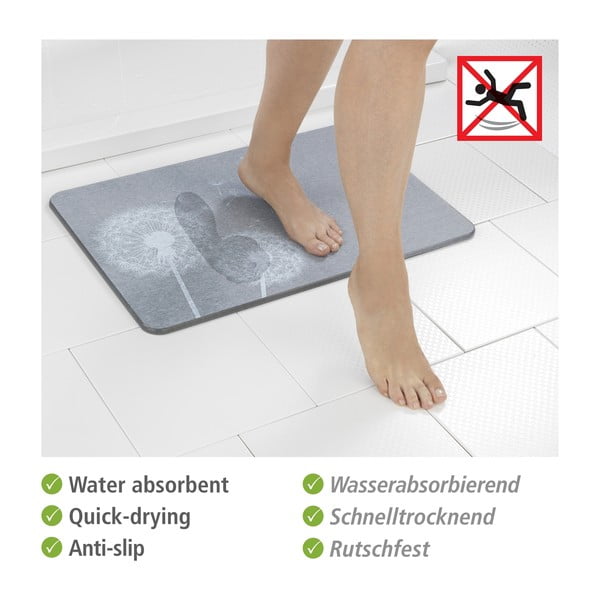 Hall diatomiidist vannitoamatt 39x60 cm Astera - Wenko-image-4