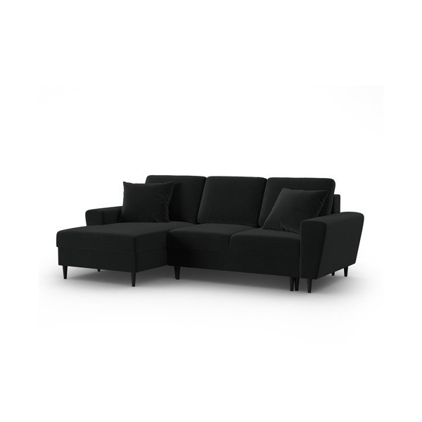 Must sametist panipaigaga nurgadiivanvoodi (vasak nurk) Kyoto - Cosmopolitan Design-image-4