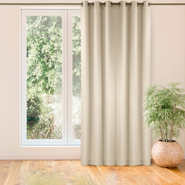 Kreemjas kardin 220x300 cm Carmena - Homede-image-1