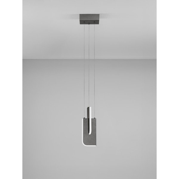 Helehall metallist LED-rippvalgusti, hämardatav Totem - Nova Luce-image-4