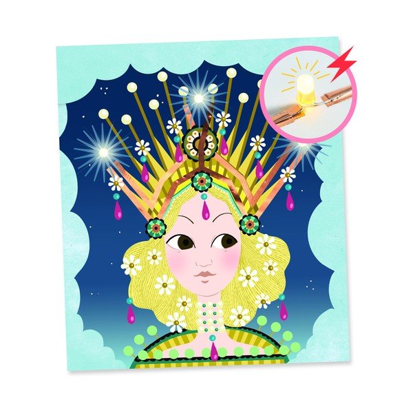 3 Royal Crown helendava pildi komplekt - Djeco-image-1