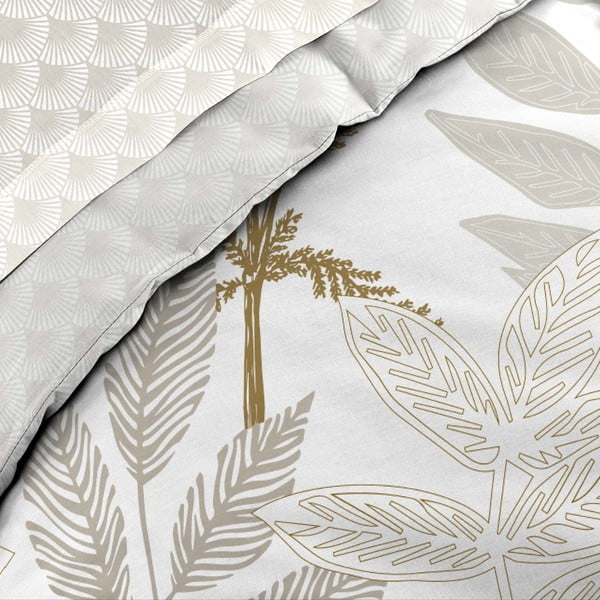 Beež puuvillane kaheinimese voodipesu/pikendatud linaga, 6-osaline 240x220 cm Raoni - douceur d'intérieur-image-2