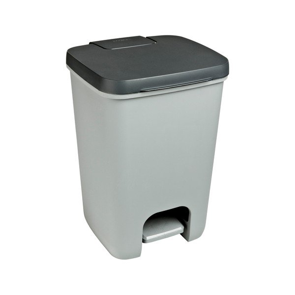 Hall pealeastuv plastprügikast 20 l Essentials - Curver