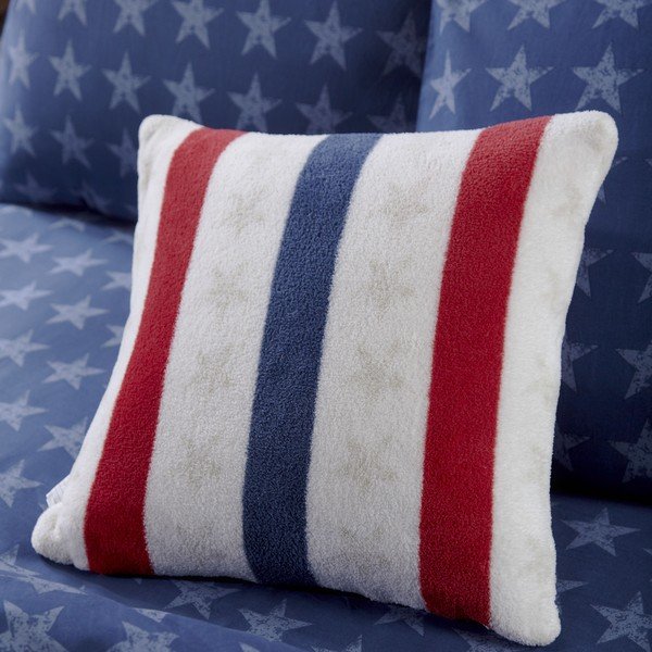 Polštář Catherine Lansfield Stars and Stripes, 45 x 45 cm