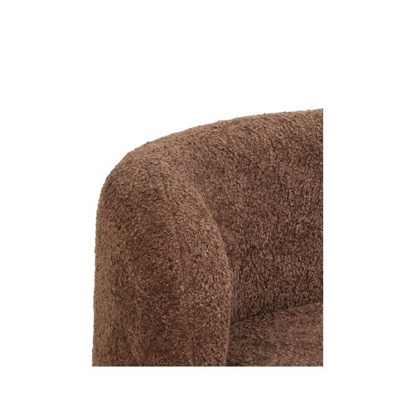 Tumepruun bukleekangast diivan 175 cm Amelie - Light & Living-image-1