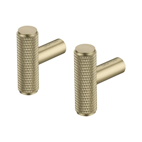 Messingivärvi seinakonksud 2tk komplektis Rof - Blomus