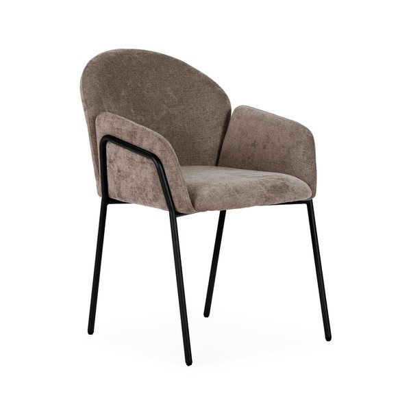 Virsikuvärvi polsterdatud söögitoolide komplekt (2 tk) Aslin - MOME