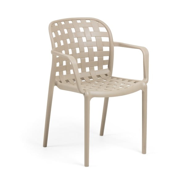 Beeži värvi terasjalgadega aiatool Onha - Kave Home