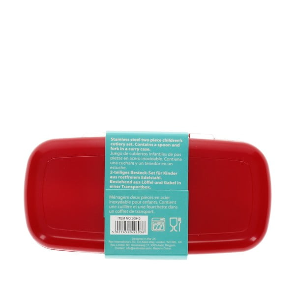 Roostevabast terasest laste söögiriistad 2 tk Baby Dinos - Rex London-image-4