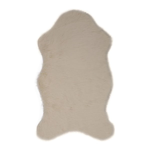 Krémový koberec z umělé kožešiny Pelus Cream, 90 x 150 cm