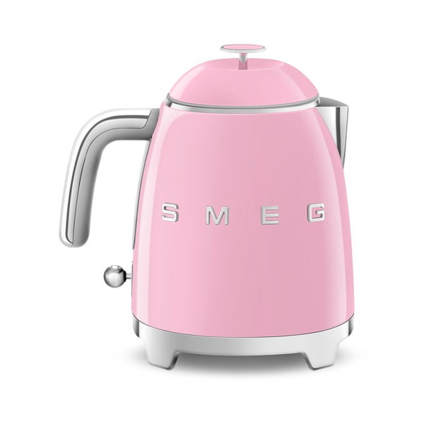 Roosa roostevabast terasest veekeetja 800 ml Retro Style - SMEG-image-4