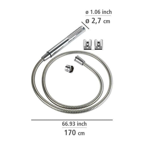 Dušivoolik valamu jaoks kahekordse seinakinnitusega - Wenko-image-3