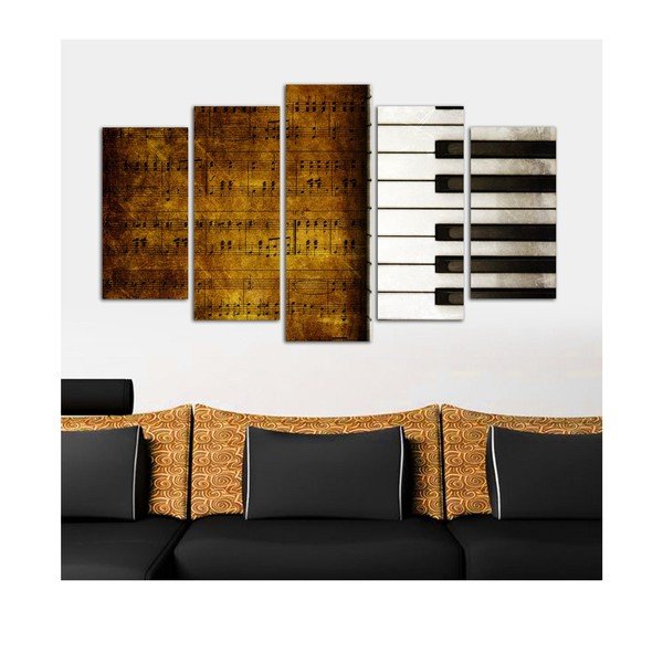 Vícedílný obraz Piano, 110 x 60 cm-image-1