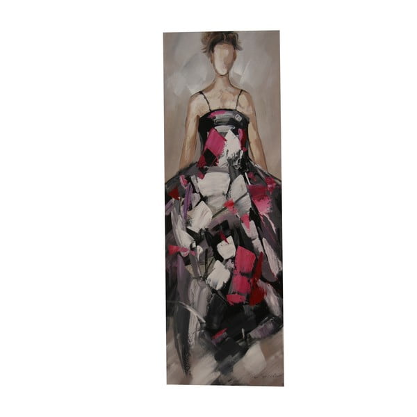 Olejová malba Pin Lady, 50x150 cm