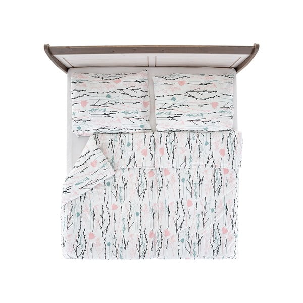 Valge krepp voodipesu üheinimesevoodile 140x200 cm Top Class - B.E.S.-image-2