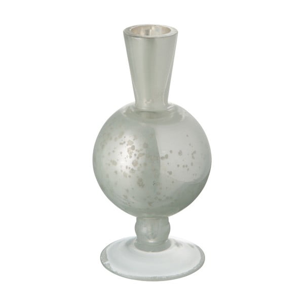 Skleněná antická váza J-Line Nacre White