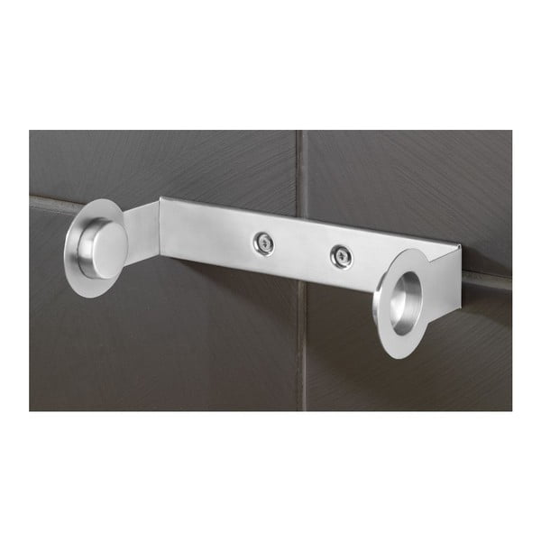 Hõbedane majapidamispaberi hoidja rippuv kroomitud teras Cerri – Wenko-image-3