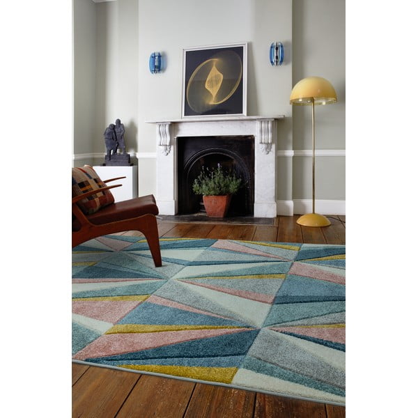 Vaip , 160 x 230 cm Diamond Multi - Asiatic Carpets-image-3