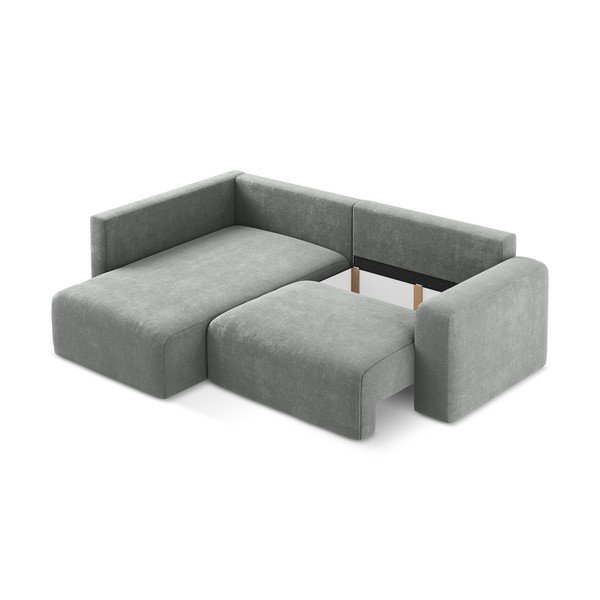 Hall šenilldiivanvoodi/panipaigaga nurgadiivan (vasak nurk/L-kujuline) Kona - Makamii-image-4