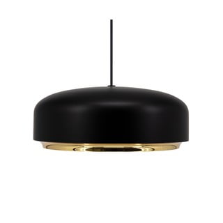Must LED rippvalgusti metallvarjundiga ø 40 cm Hazel medium - UMAGE