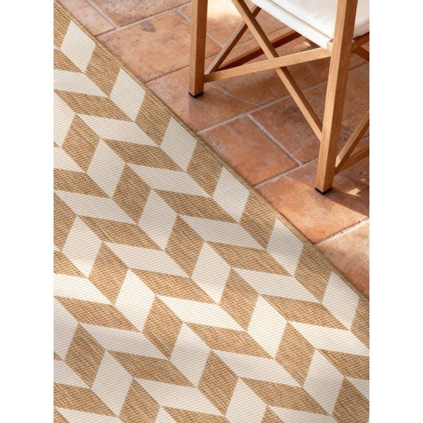 Kreemikas/naturaalne sise- ja välistingimustes kasutatav jooksja 80x200 cm Haringey Terrick - Ted Baker-image-2