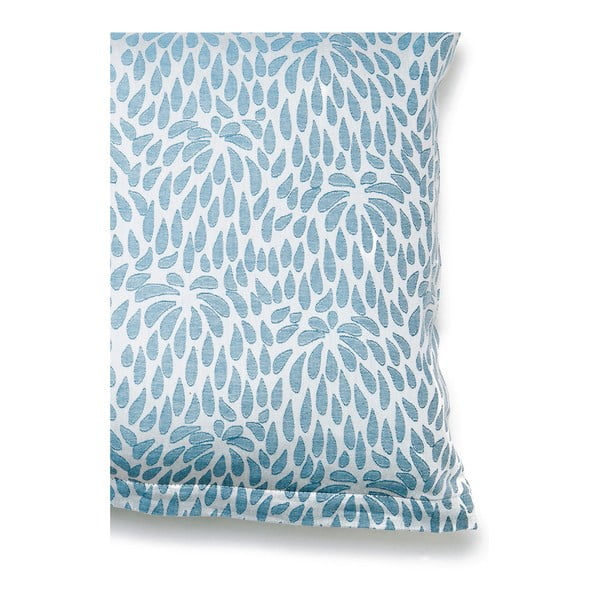 Světle modrý povlak na polštář z čisté bavlny Casa Di Bassi, 35 x 50 cm-image-1