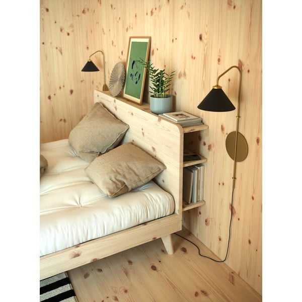 Männipuidust kaheinimesevoodi koos restiga 140x200 cm Retreat - Karup Design-image-4