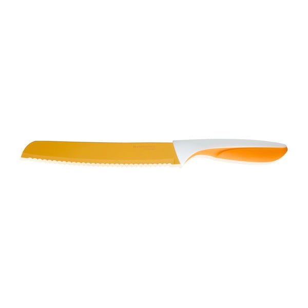 Oranžový nůž na chléb Brandani Anti-Stick