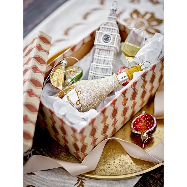 Klaasist jõulukaunistused, 5tk komplektis Finka - Bloomingville-image-3