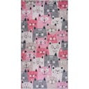 Roosa laste vaip 160x230 cm Silly Cats - Vitaus