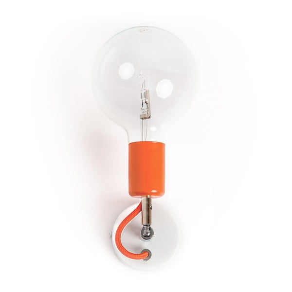 Nástěnné svítidlo Kolorowe Kable Loft Metal Compact Californian Orange