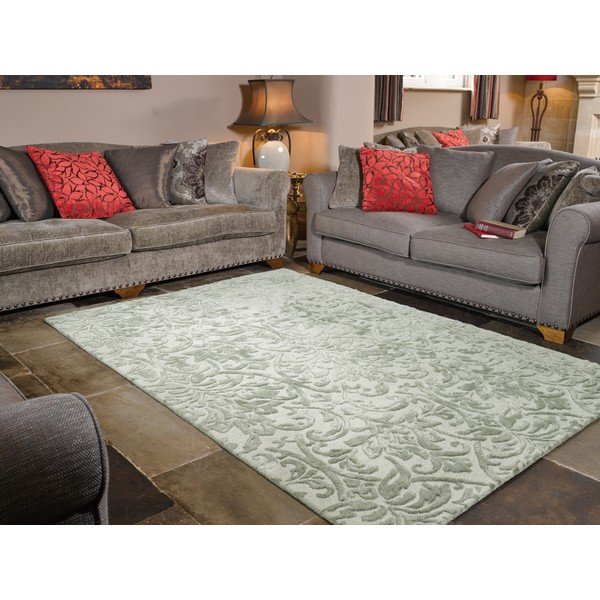 Šedý ručně tkaný koberec Flair Rugs Dorchester, 200 x 290 cm-image-1
