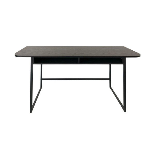 Must tuhkpuidu spoonist konsoollaud 40x140 cm Darlington - Actona