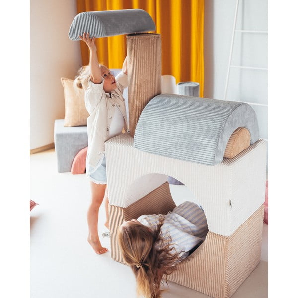 Mündivärvi velvetist-vahtplastist mänguväljak Rainbow - Wigiwama-image-2