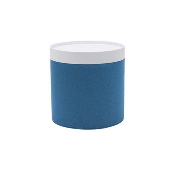 Tyrkysový vysoký puf Softline Drum High-image-1