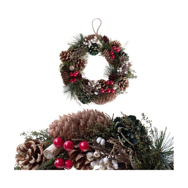Jõulupärja ø 25 cm Berry & Pine - Brandani