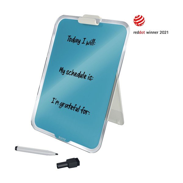 Sinine klaasist flipchart lauale , 22 x 30 cm Cosy - Leitz-image-2