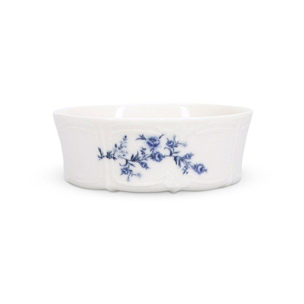 Valge/sinine portselanist kauss 410 ml Retro - BonBistro