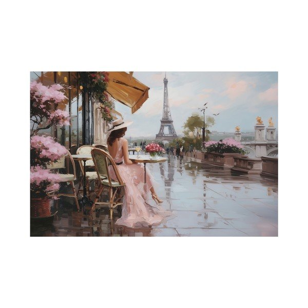 Maal 113x85 cm Evening View - Styler