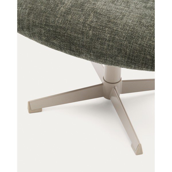 Roheline šenillist jalatugi Teryl - Kave Home-image-4