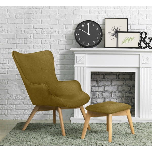 Roheline tugitool koos jalatoega Niko - Ropez-image-1