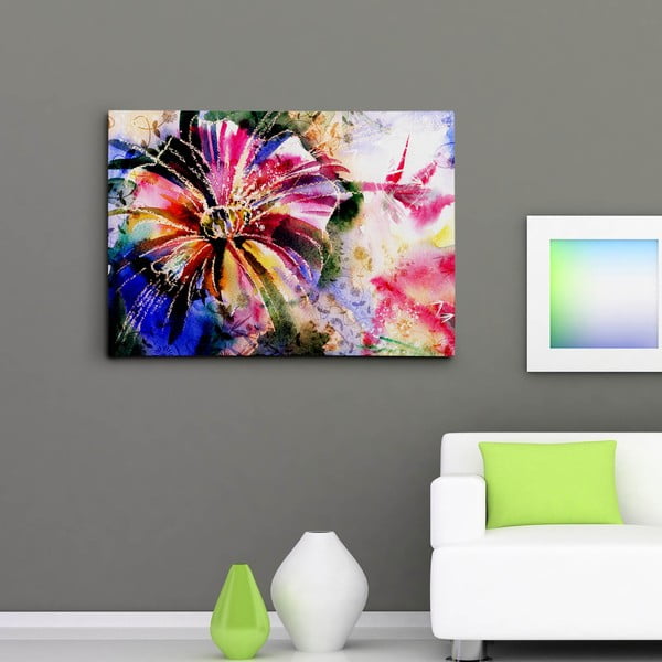 Obraz na plátně Abstraktní lilie, 50x70 cm