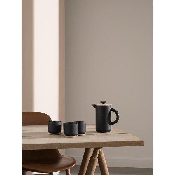 Must savinõudest cappuccino tass 200 ml Theo - Stelton-image-3