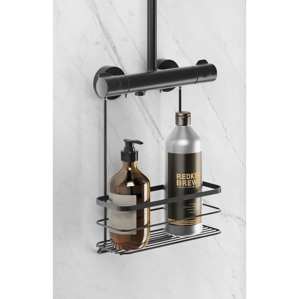 Must rippuv vannitoa riiul Origin - Metaltex-image-1