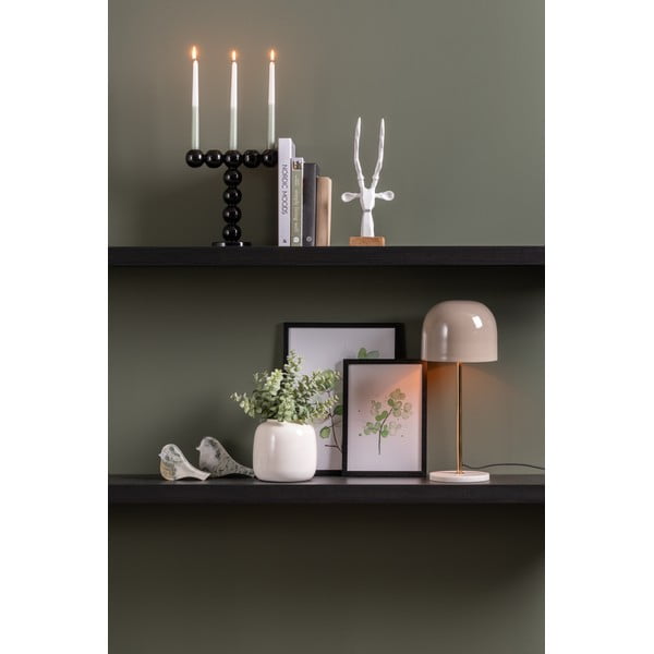 Kreem lauavalgusti metallist varjuga (kõrgus 50 cm) Manta - Leitmotiv-image-2